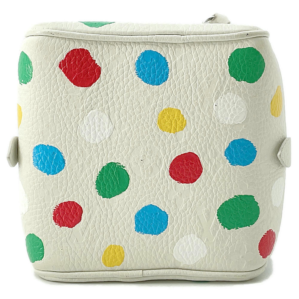 LOUIS VUITTON Square Bag LVxYK White/Multicolor Monogram Empreinte Leather