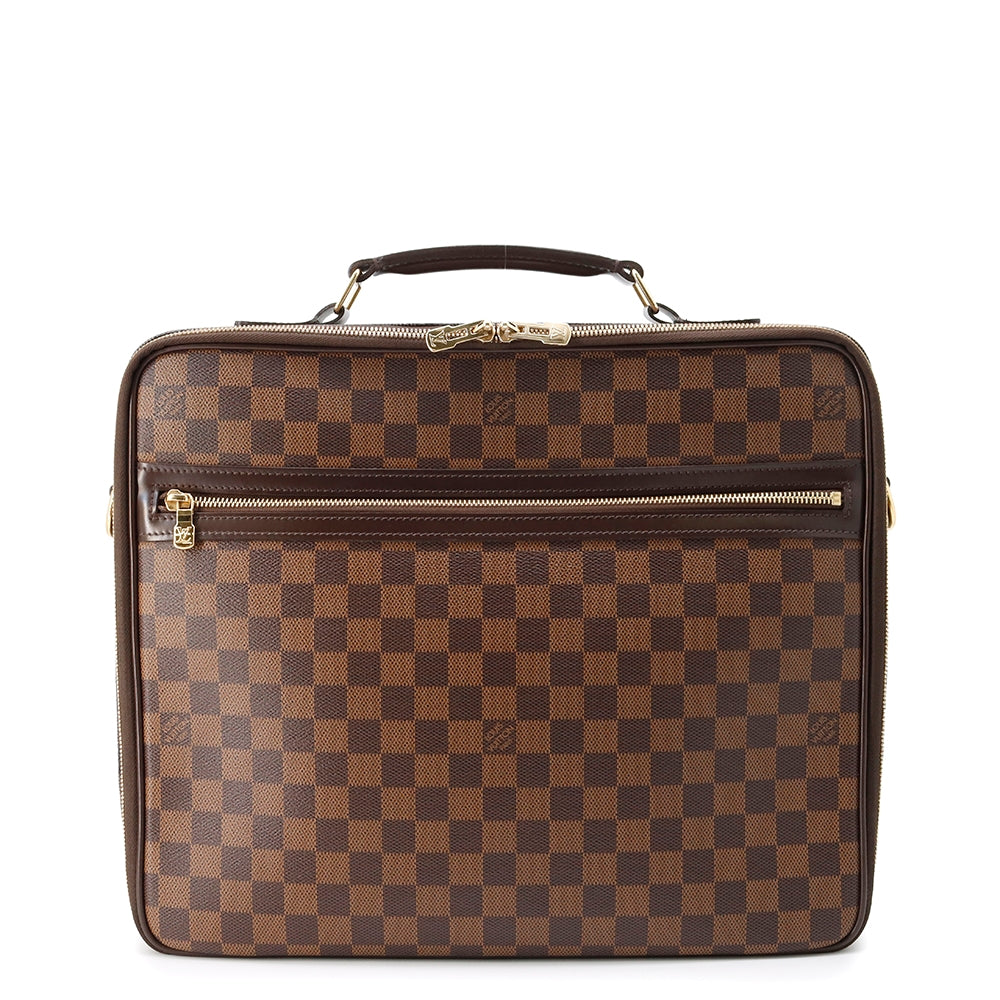 LOUIS VUITTON Porto Ordina Tour Savanna BrownN58020 Damier Ebene Canvas