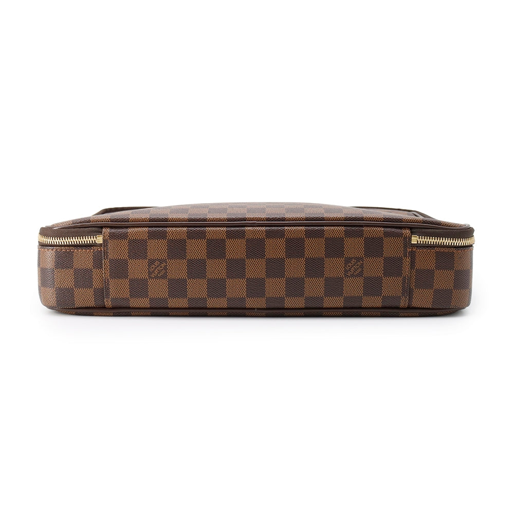 LOUIS VUITTON Porto Ordina Tour Savanna BrownN58020 Damier Ebene Canvas