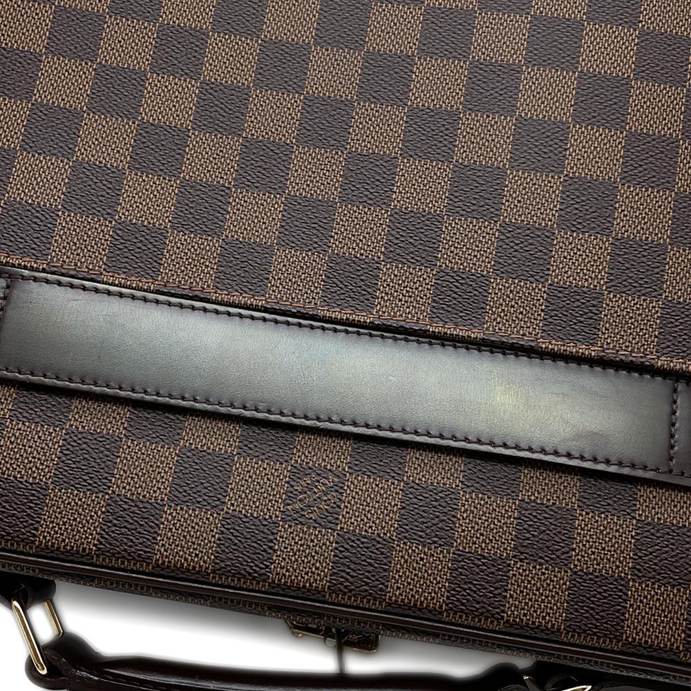 LOUIS VUITTON Porto Ordina Tour Savanna BrownN58020 Damier Ebene Canvas