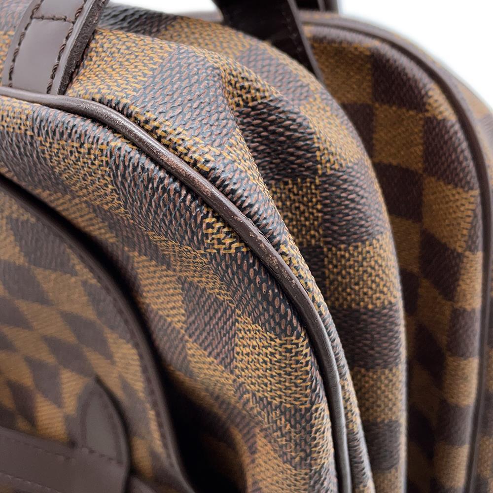 LOUIS VUITTON Saumur SPO RedN48081 Damier Ebene Canvas Size 30