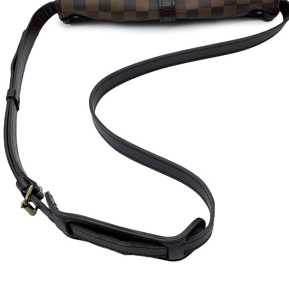 LOUIS VUITTON Saumur SPO RedN48081 Damier Ebene Canvas Size 30