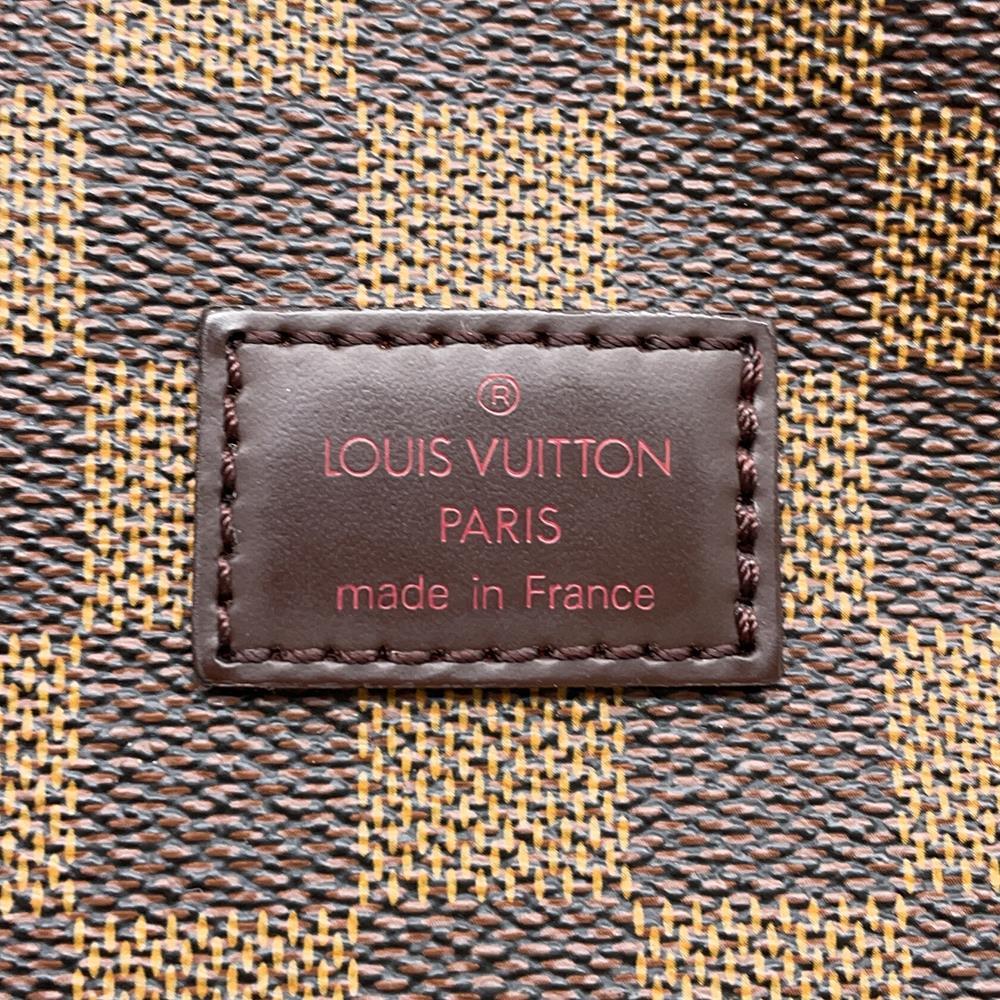 LOUIS VUITTON Saumur SPO RedN48081 Damier Ebene Canvas Size 30