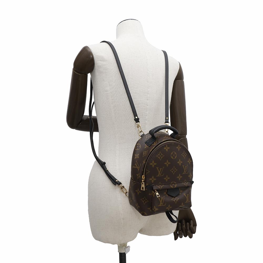 LOUIS VUITTON Palm Springs Backpack NoirM44873 Monogram Size MINI