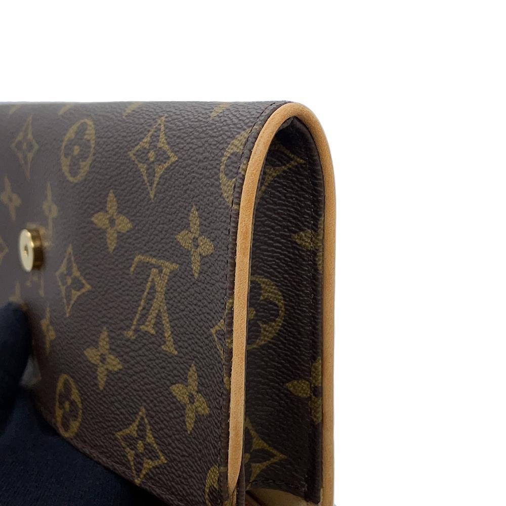 LOUIS VUITTON Pochette Twin BeigeM51852 Monogram Size GM