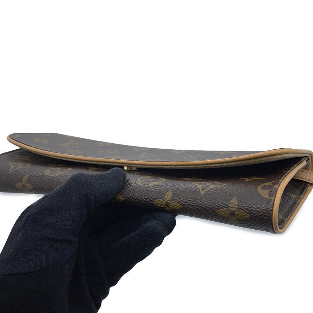 LOUIS VUITTON Pochette Twin BeigeM51852 Monogram Size GM