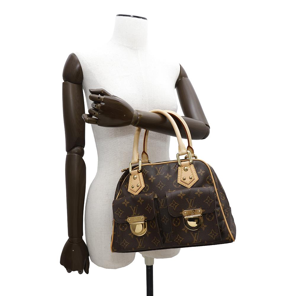 LOUIS VUITTON Manhattan BeigeM40026 Monogram Size PM