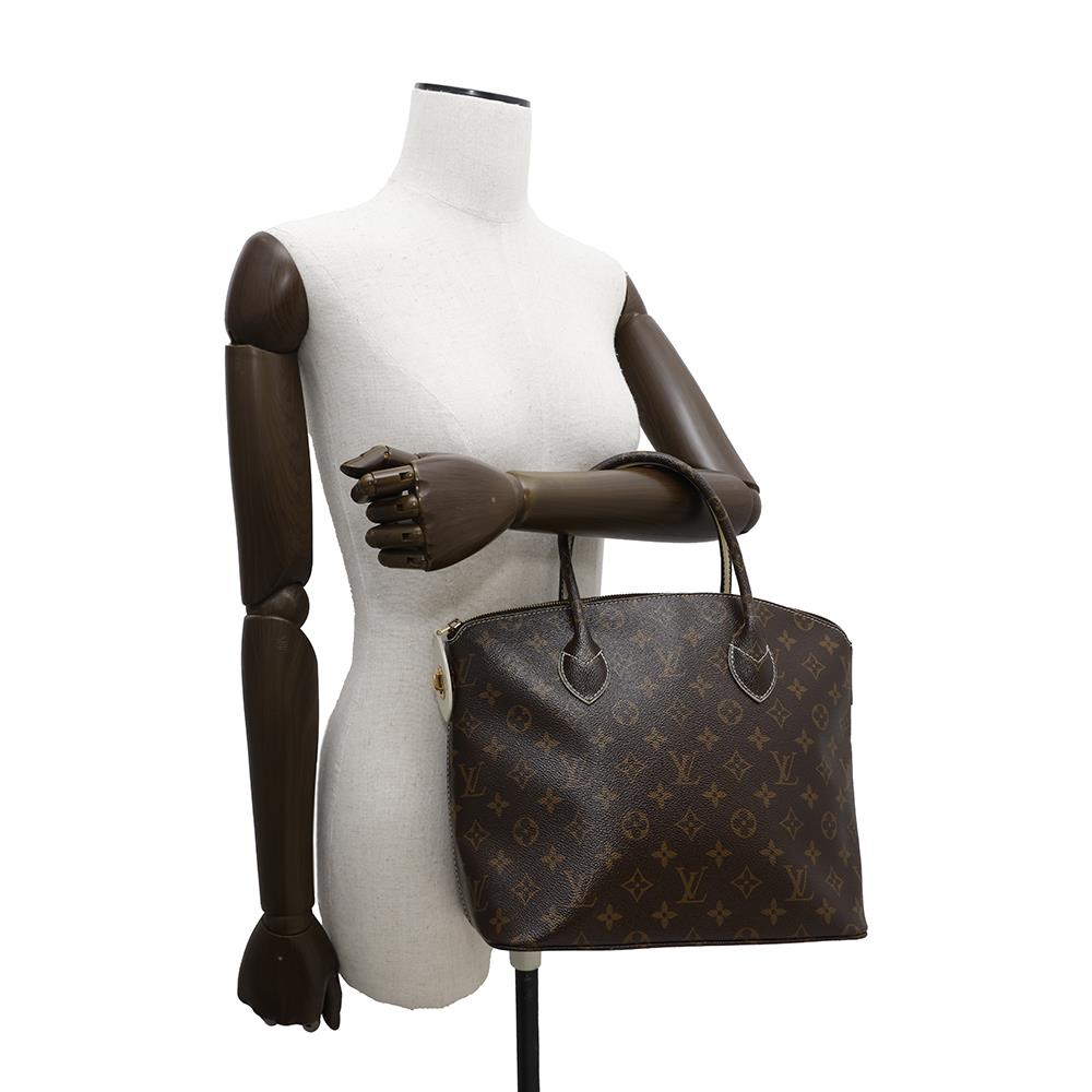 LOUIS VUITTON Lock It BrownM40597 Monogram Shiny