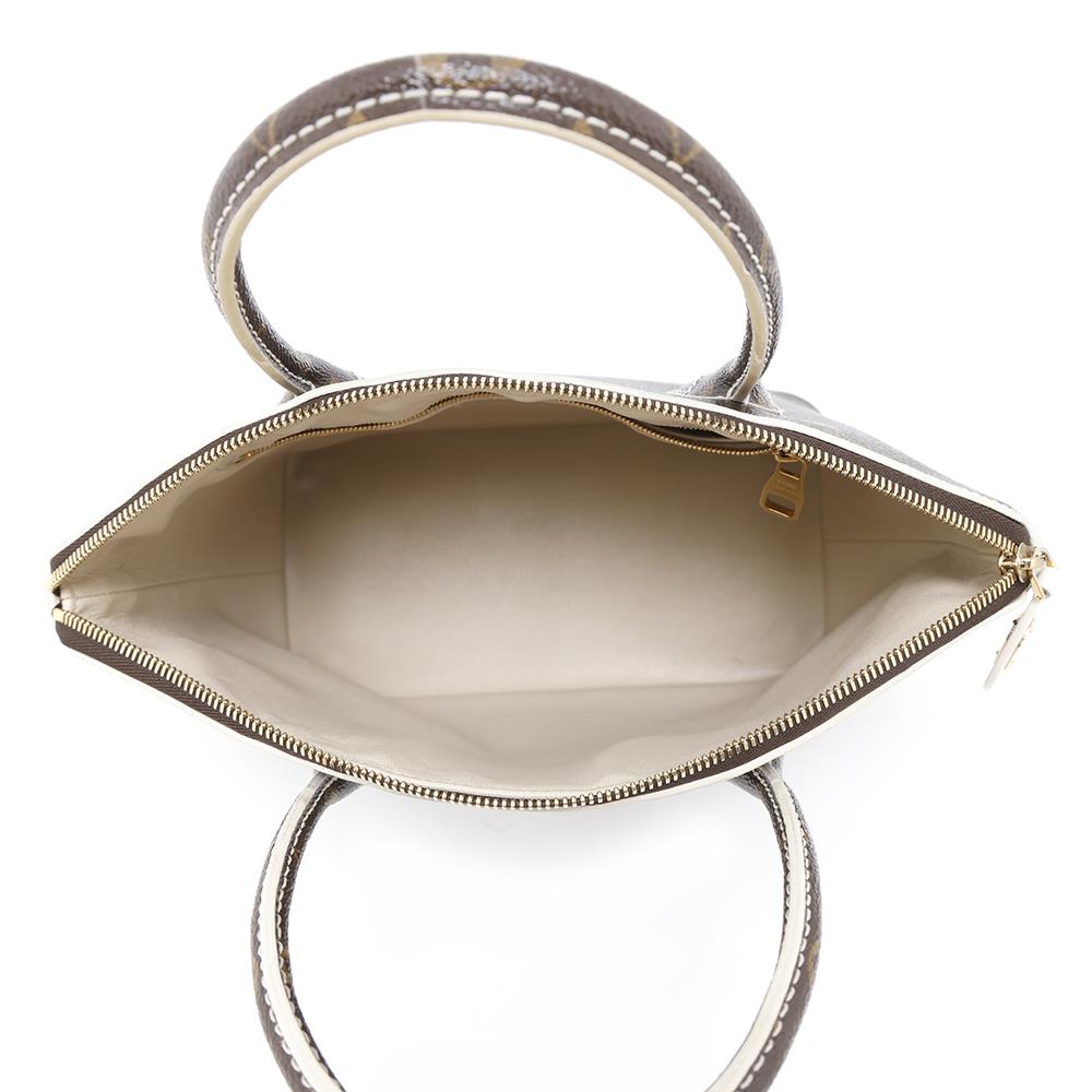 LOUIS VUITTON Lock It BrownM40597 Monogram Shiny