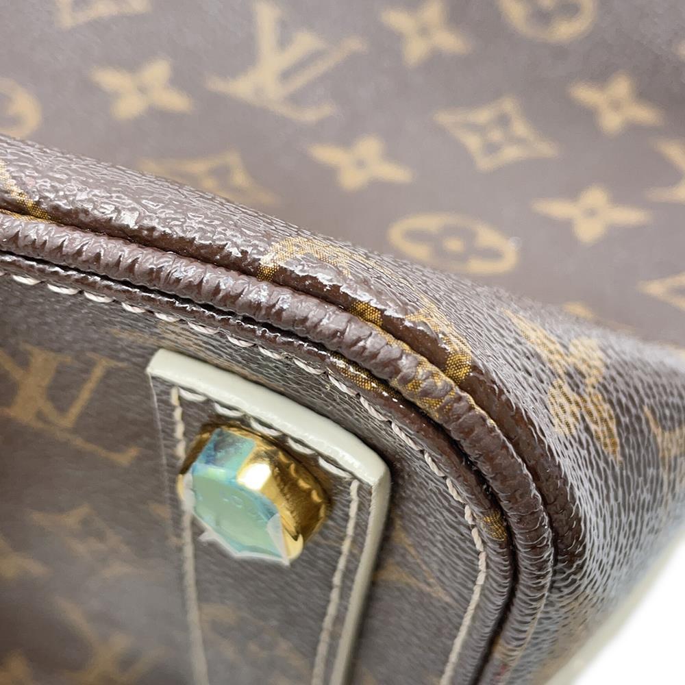 LOUIS VUITTON Lock It BrownM40597 Monogram Shiny