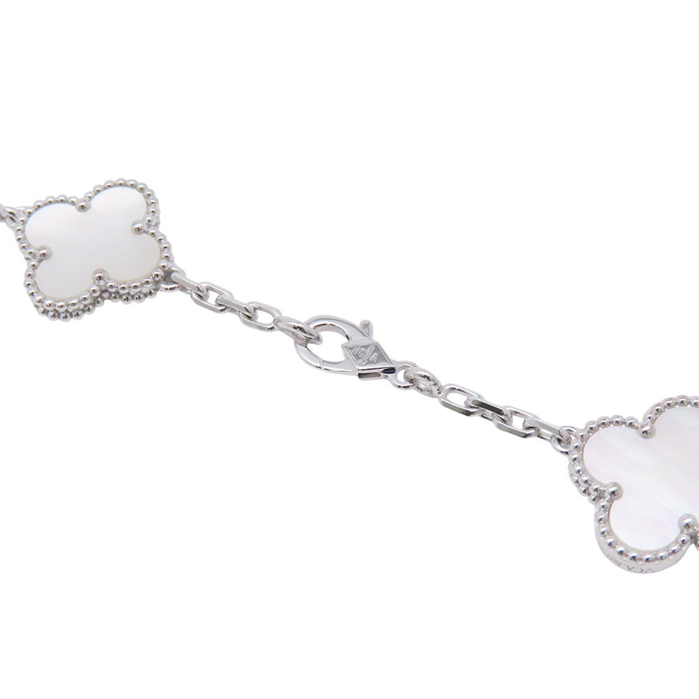 Van Cleef & Arpels Vintage Alhambra long necklace 20 motifsVCARF48800 18K White Gold