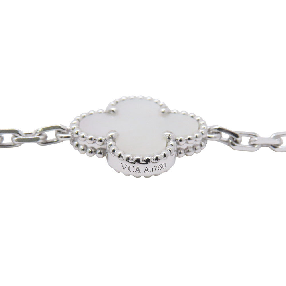 Van Cleef & Arpels Vintage Alhambra long necklace 20 motifsVCARF48800 18K White Gold