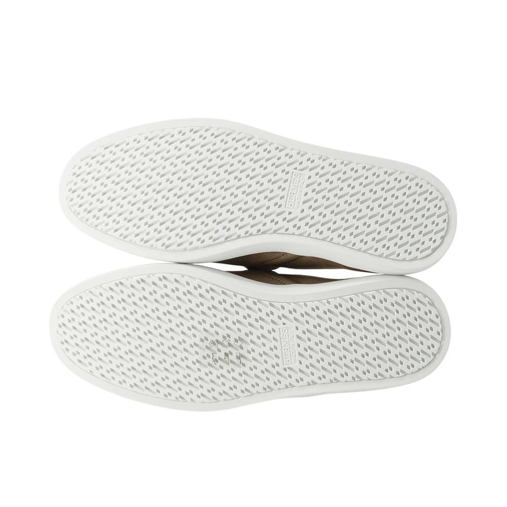 HERMES Mocassins Jules Beige suede Size 36