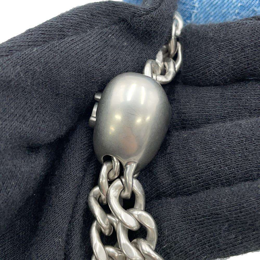 CHANEL Mini Matelasse  Denim・Camellia BlueAS3829 Denim