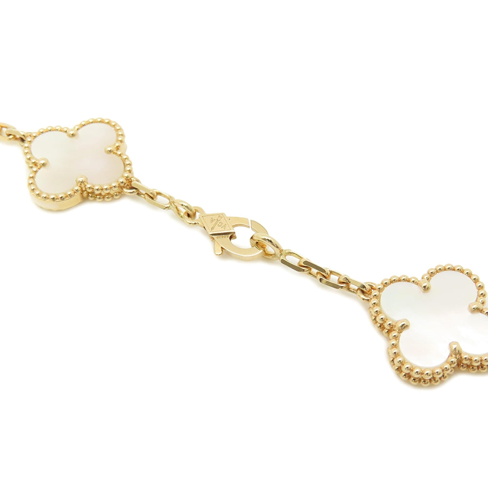 Van Cleef & Arpels Vintage Alhambra Necklace 10 MotifsVCARA42800 18K Yellow Gold