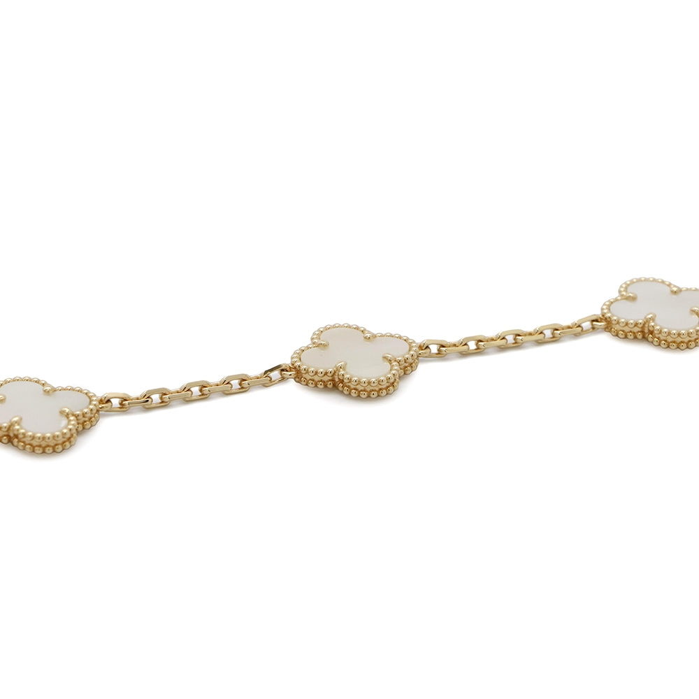 Van Cleef & Arpels Vintage Alhambra Bracelet 5 motifsVCARA41800 18K Yellow Gold
