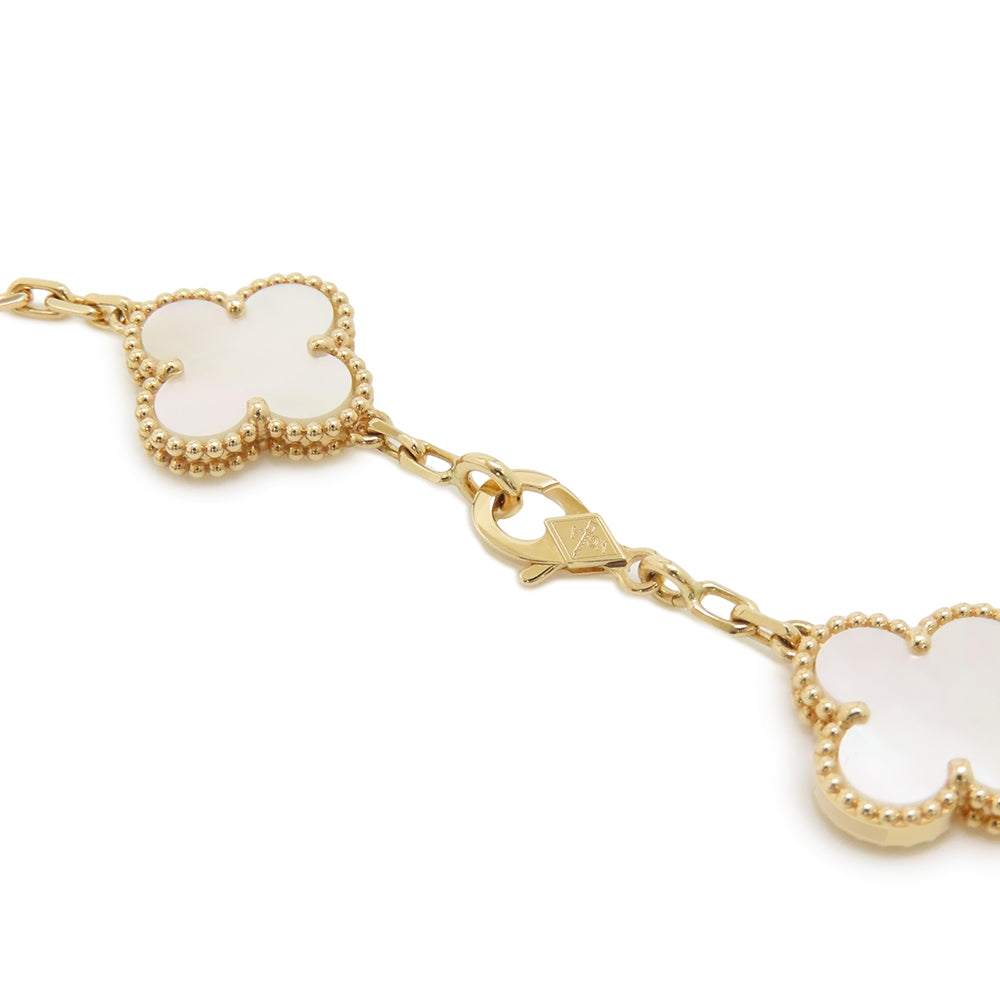 Van Cleef & Arpels Vintage Alhambra Bracelet 5 motifsVCARA41800 18K Yellow Gold