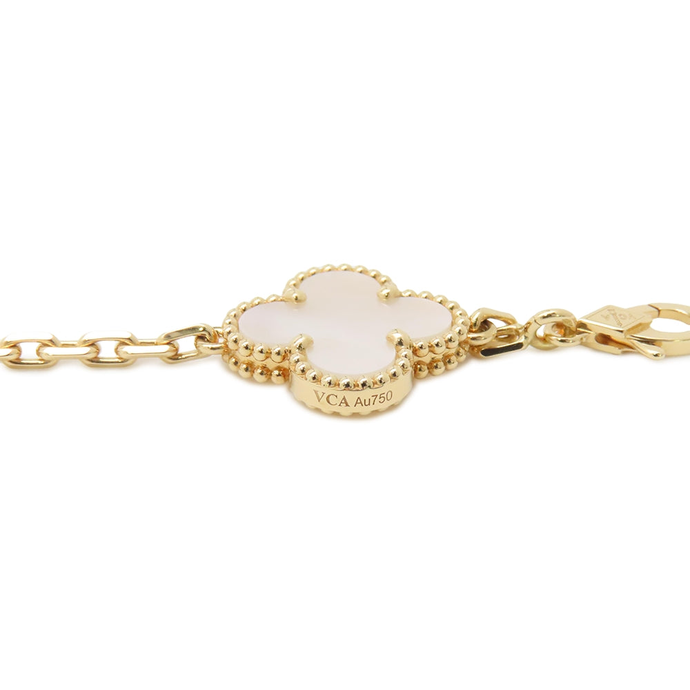 Van Cleef & Arpels Vintage Alhambra Bracelet 5 motifsVCARA41800 18K Yellow Gold
