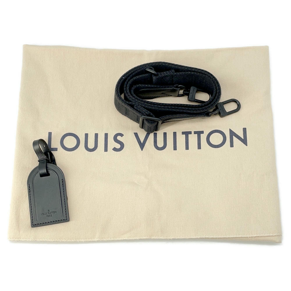 LOUIS VUITTON Macassar KeepallBandouliere BrownM46687 Monogram Macassar Canvas