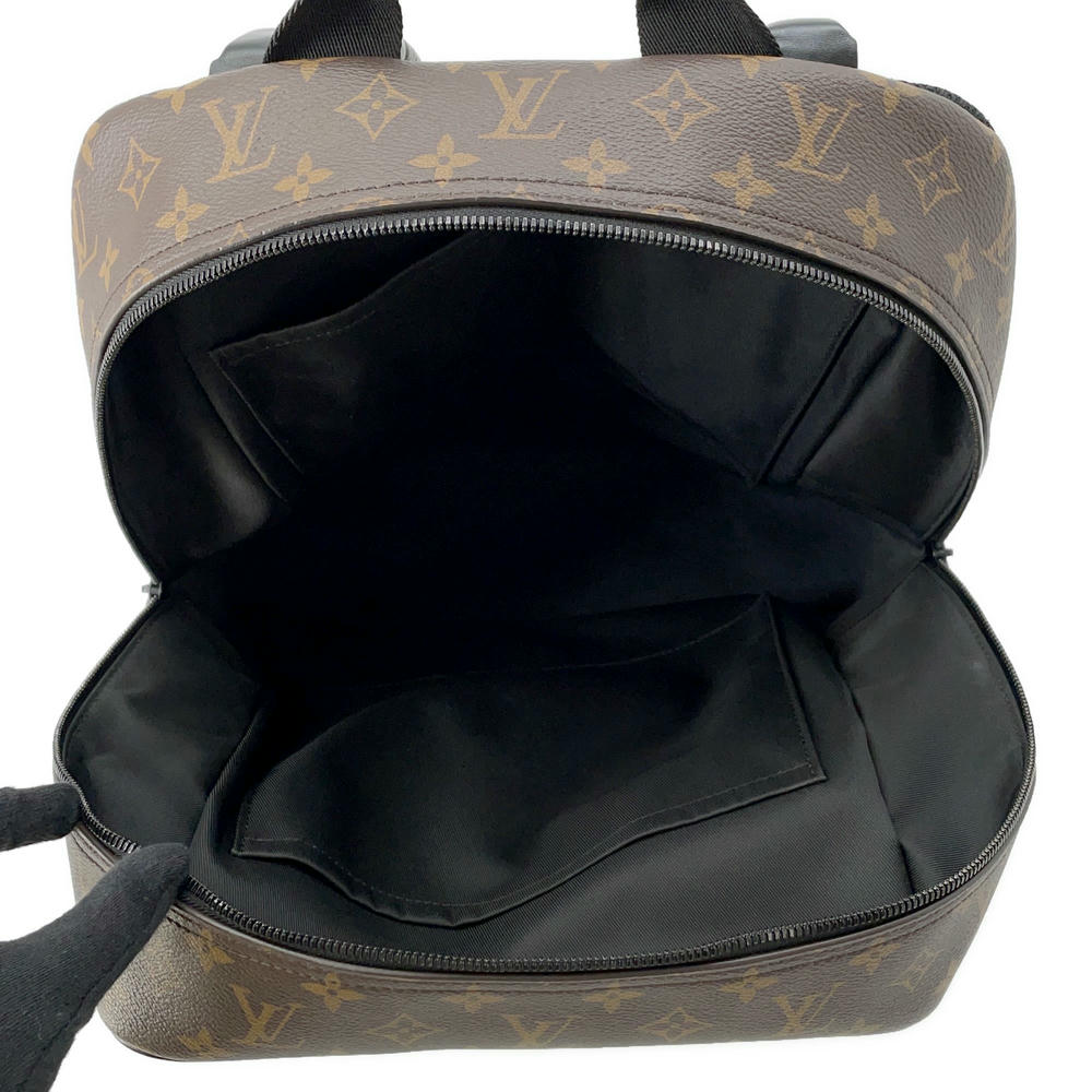 LOUIS VUITTON Dean Backpack Brown/NoirM45335 Monogram Macassar Canvas