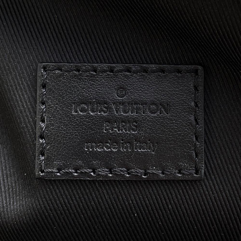 LOUIS VUITTON Dean Backpack Brown/NoirM45335 Monogram Macassar Canvas