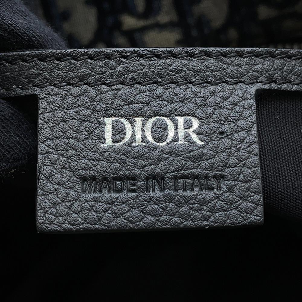 Dior Safari Backpack Oblique Black/Navy1SFBA093YKY Canvas