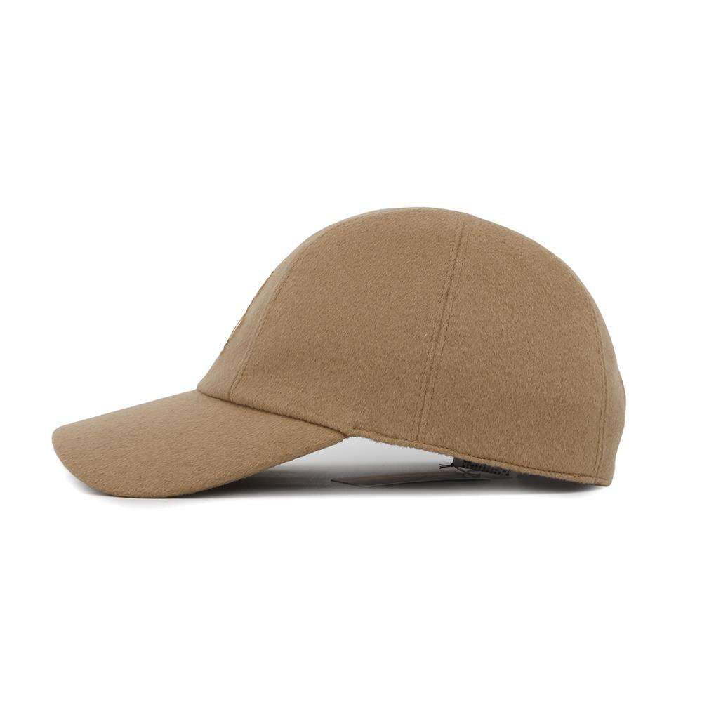 HERMES Davis H. Sellier Cap Size 58 Camel Cashmere100%