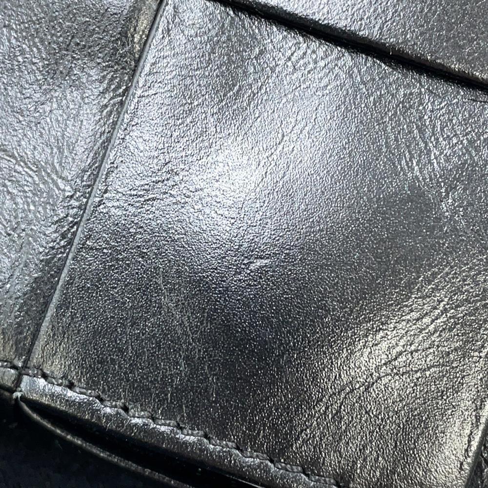 Bottega Veneta Cassette Cross Body Bag Black717587 Calf Leather Size Small