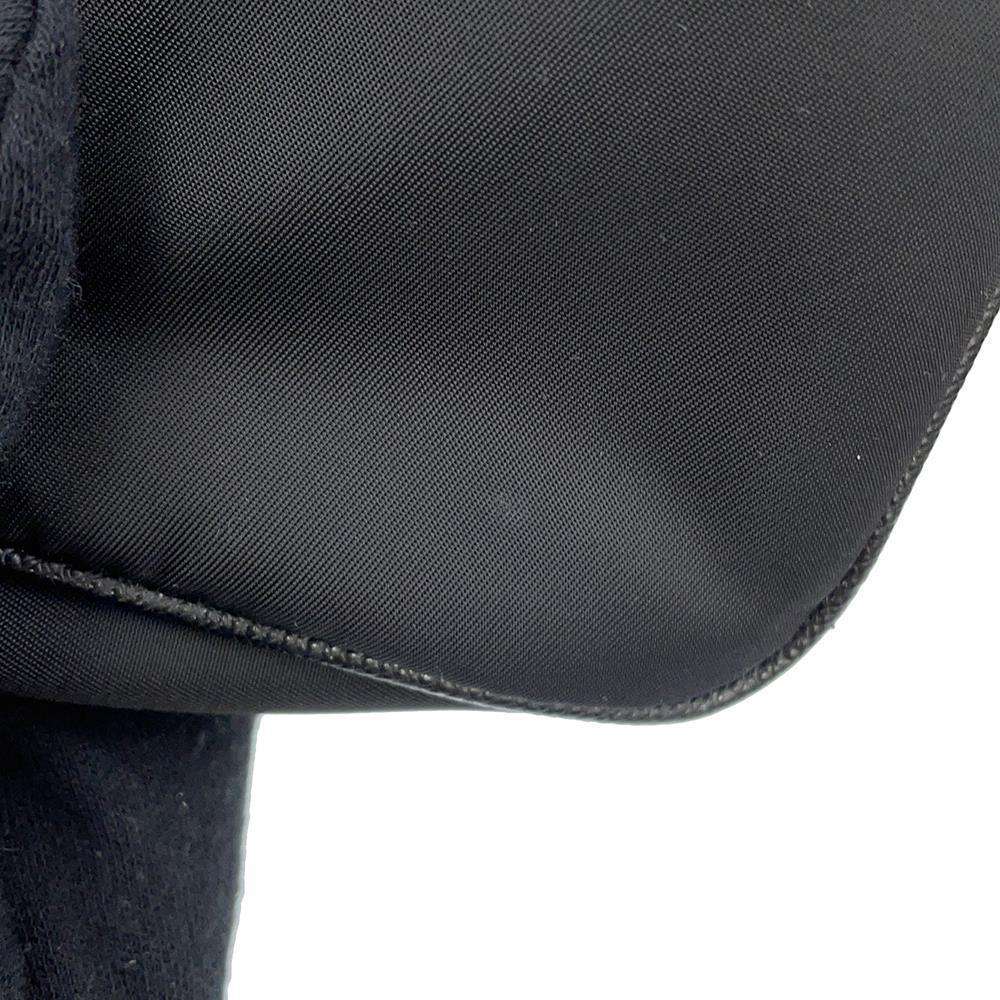 PRADA Re-Edition 2005 Re-Nylon Shoulder Bag Black1BH204 Nylon Leather