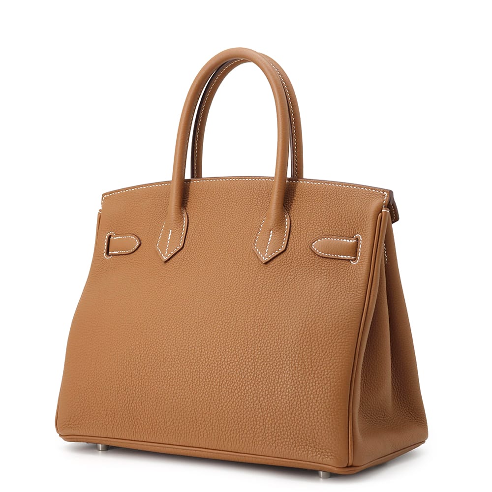 HERMES Birkin Gold Togo Leather Size 30