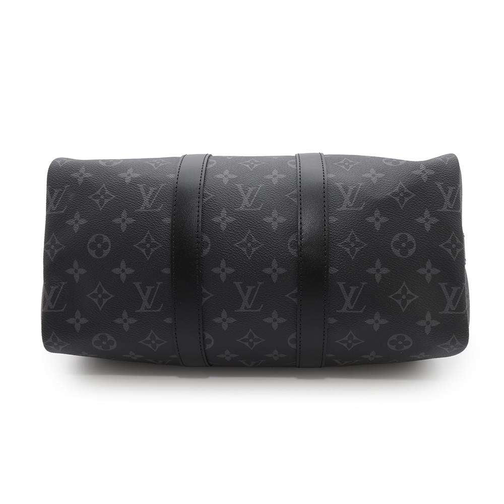 LOUIS VUITTON Keepall Bandouliere NoirM46655 Monogram Eclipse Monogram Eclipse Reverse Size 35