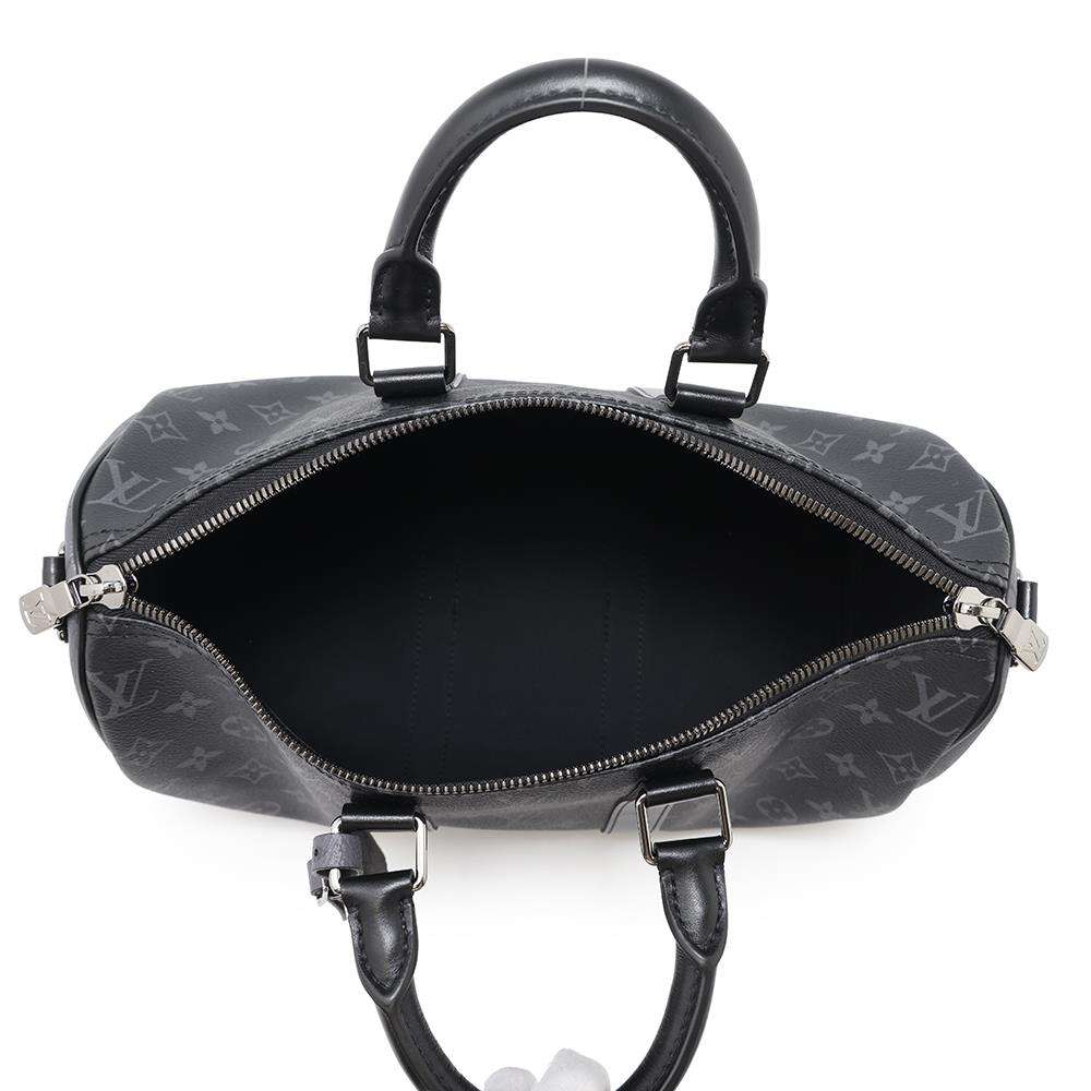 LOUIS VUITTON Keepall Bandouliere NoirM46655 Monogram Eclipse Monogram Eclipse Reverse Size 35