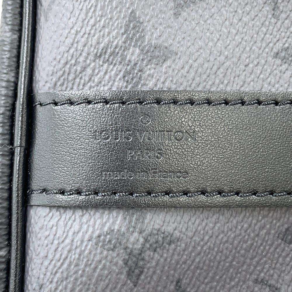 LOUIS VUITTON Keepall Bandouliere NoirM46655 Monogram Eclipse Monogram Eclipse Reverse Size 35