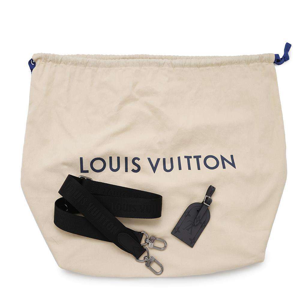 LOUIS VUITTON Keepall Bandouliere NoirM46655 Monogram Eclipse Monogram Eclipse Reverse Size 35
