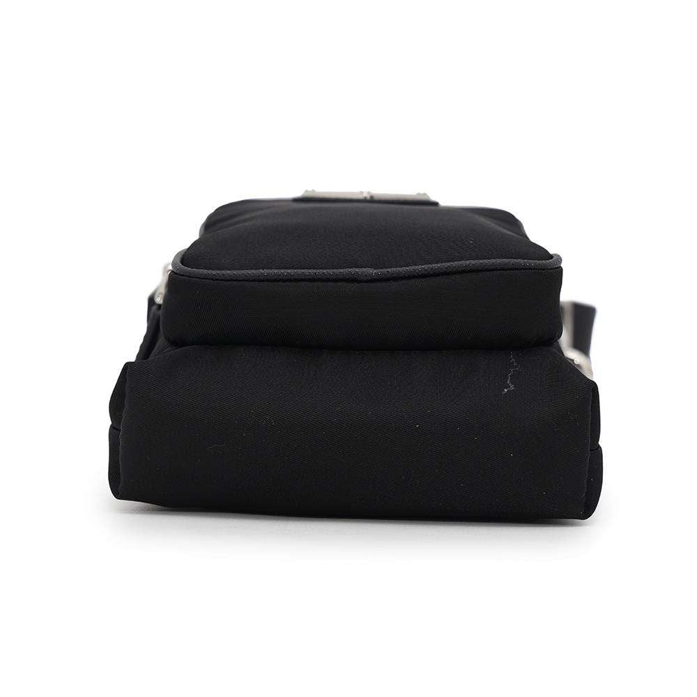 PRADA Re-Nylon smartphone case Black2ZH155 Nylon Leather