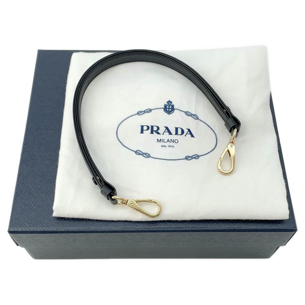 PRADA Re-Edition 1995 Chain Re-Nylon Shoulder Bag Black1BH038 Nylon Leather