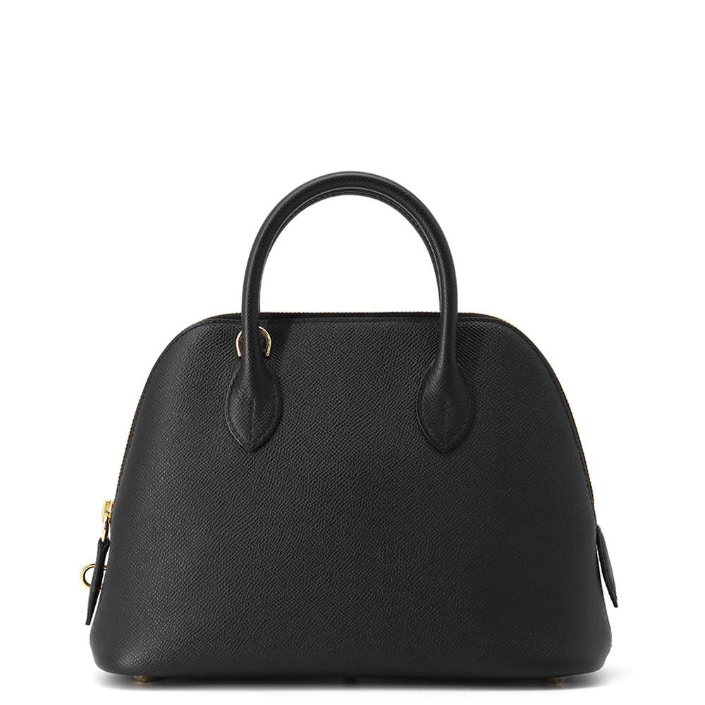 HERMES Bolide 1923 Black Epsom Size 25