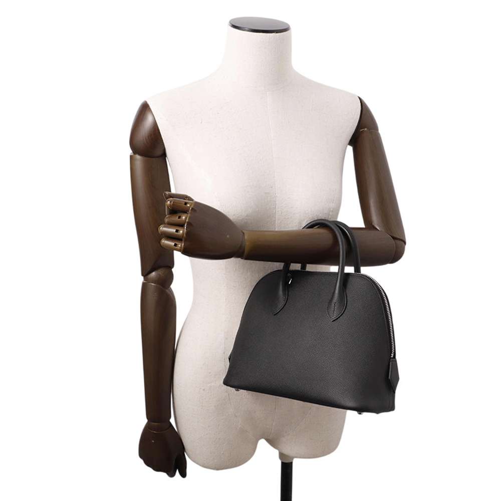 HERMES Bolide1923 Black Epsom Size 25