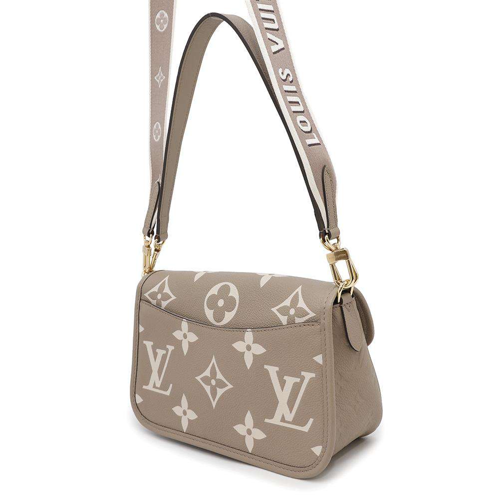 LOUIS VUITTON Dianu Tourterelle claimM46583 Monogram Empreinte Leather
