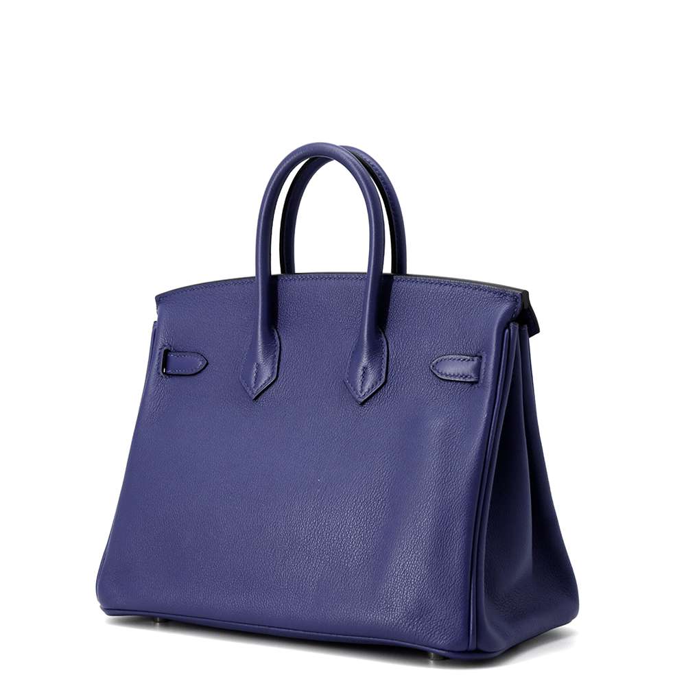 HERMES Birkin Verso Blue Encre/Colvert Taurillon Nobillo Size 25