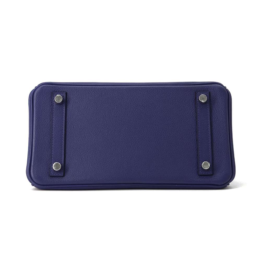 HERMES Birkin Verso Blue Encre/Colvert Taurillon Nobillo Size 25