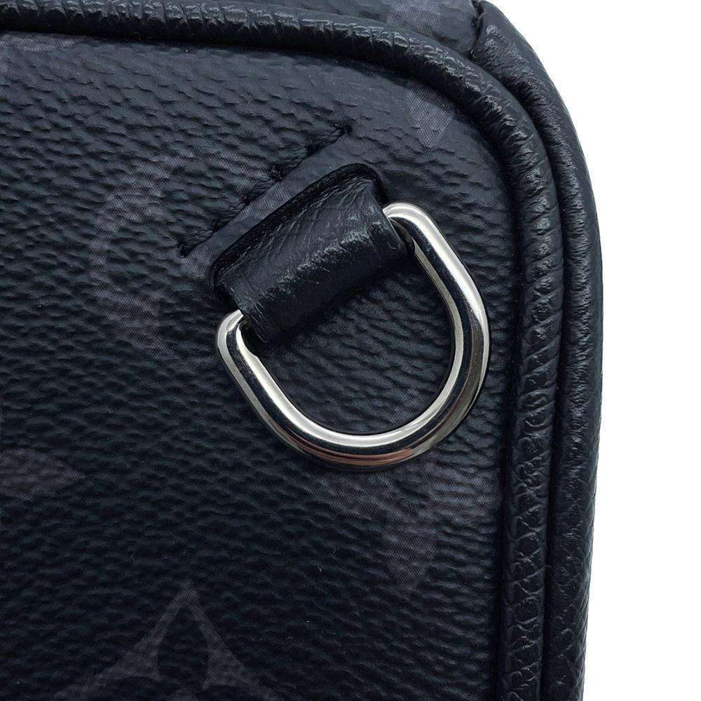 LOUIS VUITTON outdoor sling bag NoirM30741 Monogram Eclipse Taigarama