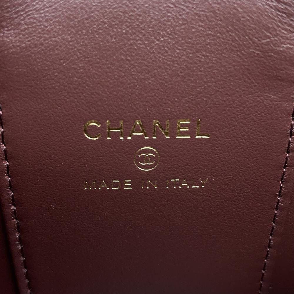 CHANEL Matelasse Vanity ChainShoulder Bag BlackAP1340 Caviar Leather Size Mini