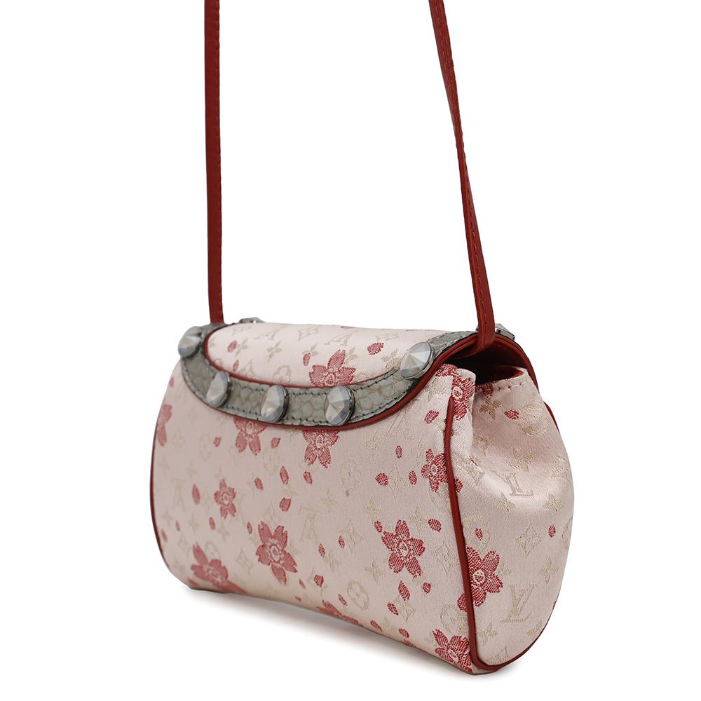LOUIS VUITTON Griotte Cherry Blossom PinkM92588 Monogram Satin