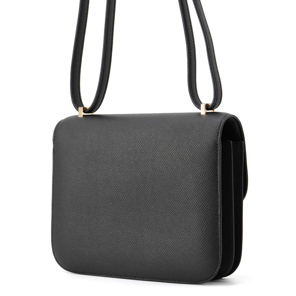 HERMES Constance3 Miroir Black Epsom Size Mini