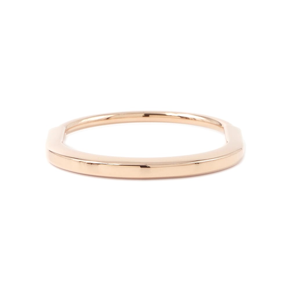 TIFFANY&Co. Padlock Bangle Size Large70185520 18K Pink Gold