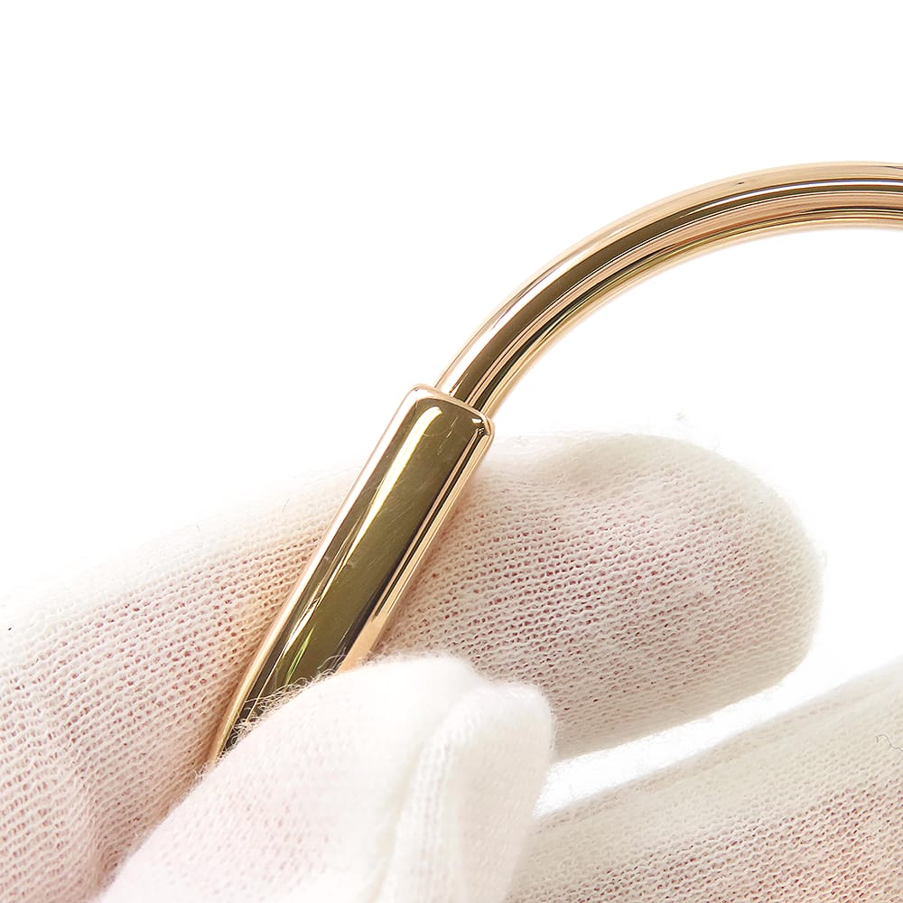 TIFFANY&Co. Padlock Bangle Size Large70185520 18K Pink Gold