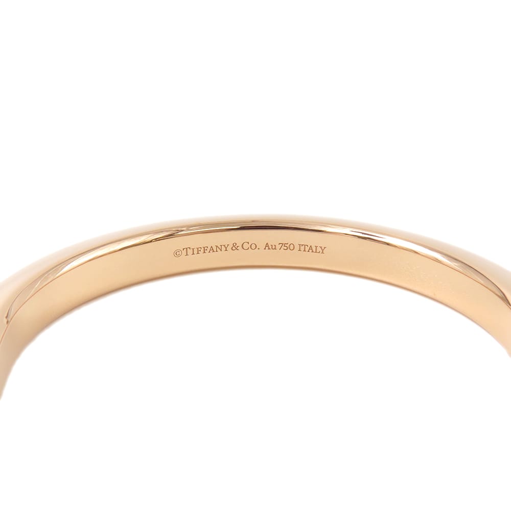 TIFFANY&Co. Padlock Bangle Size Large70185520 18K Pink Gold