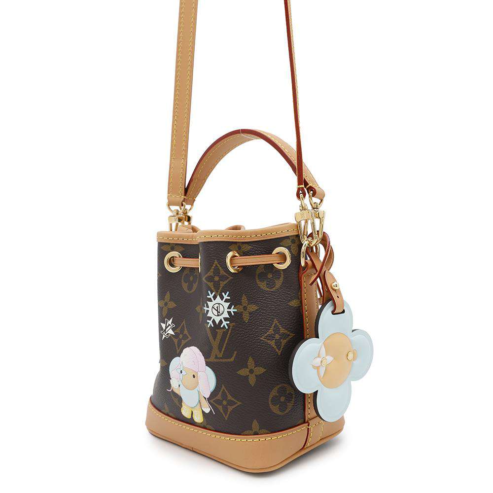 LOUIS VUITTON Nano Noe Azur FrostM12221 Monogram Vivienne