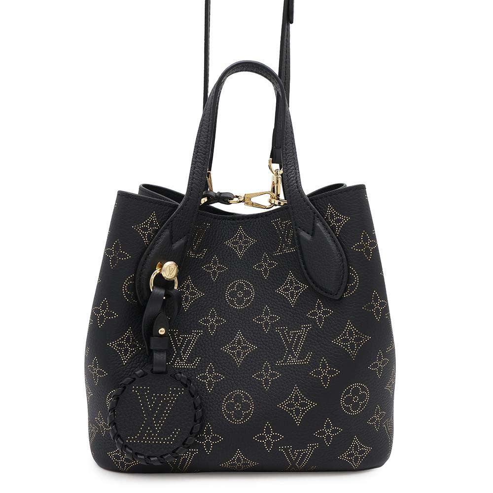 LOUIS VUITTON Blossom NoirM23393 Monogram Mahina Size PM